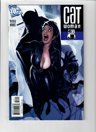 Catwoman 45 (vol.  1) - 9.  4 - Adam Hughes Cover Pete Woods Interiors