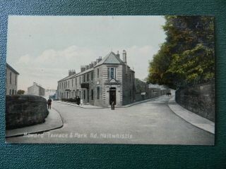 Old Postcard - Haltwhistle,  Northumberland - Howard Terrace & Park Road