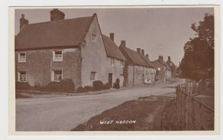 Great Old Real Photo Card Children In West Haddon Around 1910 Northampton Crick