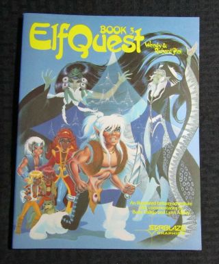 1983 Elfquest Book 3 By Wendy & Richard Pini Vf 8.  0 Sc 1st Starblaze