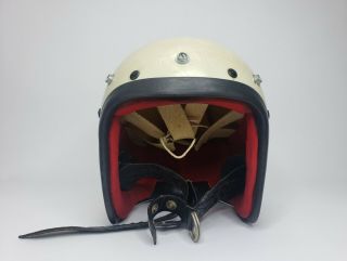 Vintage AGV Valenza Italian Motorcycle Helmet 6