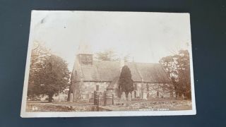 Old Photo Postcard Of Doverdale Church.  Worcester