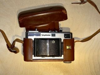 Vintage Voigtlander Vitessa T 35mm Rangefinder Camera Skopar 50mm w/ Case 2