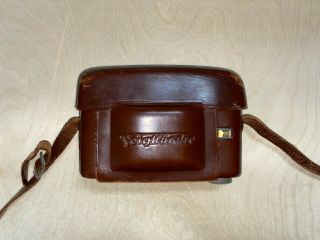 Vintage Voigtlander Vitessa T 35mm Rangefinder Camera Skopar 50mm w/ Case 3