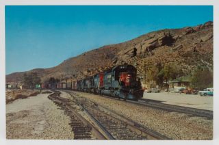 Vintage Postcard 1968 Ravenna Ca Southern Pacific 5308 Locomotive Train Rail
