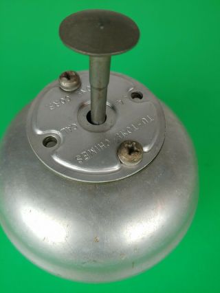 Antique Tu - Tone Chimes Foot Bell Bermuda Gong Sutone Corp Accessory Rat Rod Hot