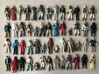 Star Wars Vintage 1977 - 1984 Over 50 Figures
