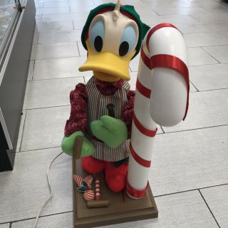 Iob Rare Vtg Santa’s Best Mickey Unlimited Disney Donald Duck Holiday Animated