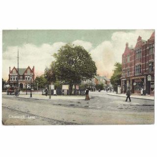 Chiswick Chiswick Lane,  Old Postcard By Wh Smith Postally 1905