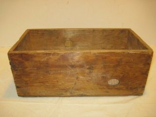 A - 4 Old Wood - Wooden Unknown Solid Crate Box Storage