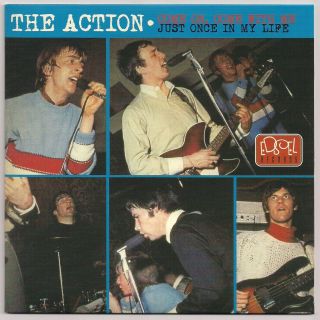 60s Mod - The Action - Come On Come With Me / Just Once In My Life - Nm Reissue