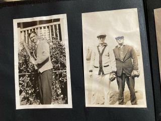 Early 1900’s Photo Album Over 150 Photos WWI,  Baseball,  Golf,  Seaside 2