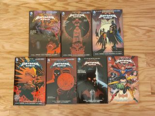 Batman And Robin Dc Comics 52 Vol.  1 - 7 (1 - 4 Hardcover,  5 - 7 Tpb)