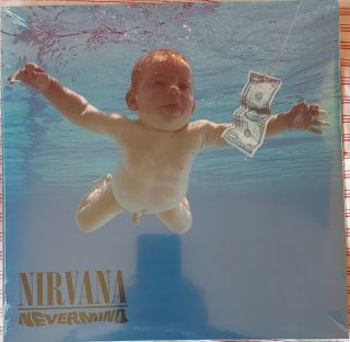 Nirvana Lp Nevermind Dgc Kurt Cobain Dave Grohl Krist Novaselic 1991