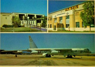 Lowry Air Force Military Base Denver Co.  Airplane Barrack Club Vtg Postcard A3