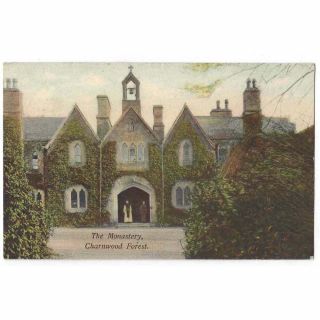 Charnwood Forest The Monastery,  Leicestershire,  Old Postcard Postally 1907