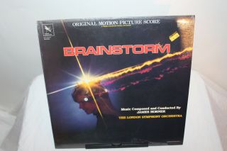 Brainstorm Motion Picture Soundtrack Vinyl Record Shrink 1983 Varese