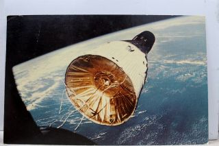 Florida Fl Nasa Kennedy Space Center Craft Postcard Old Vintage Card View Postal