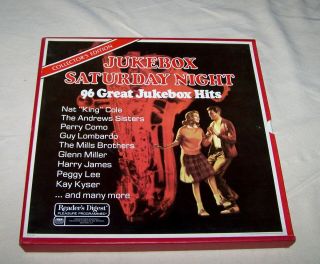Readers Digest/rca Juke Box Saturday Night 8 Record Lp Box Set (1975)