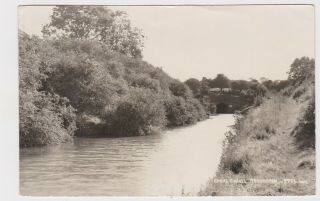 Old Real Photo Card Canal Tunnel Braunston Northampton Daventry