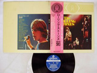 Rolling Stones Max 20 London Max - 112 Japan Obi Vinyl Lp