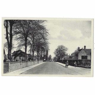 Elworth Near Sandbach,  London Road,  Old Postcard