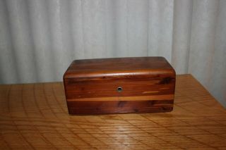 Vintage Lane Salesman Miniature Cedar Chest 9 " W X 4 1/4 " D X 4 " H