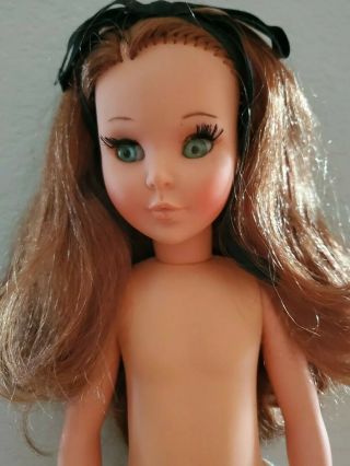 1960s Vintage Rare Gorgeous Furga Alta Moda Sheila Doll Red Hair Green Eyes 3