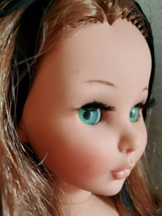 1960s Vintage Rare Gorgeous Furga Alta Moda Sheila Doll Red Hair Green Eyes 5