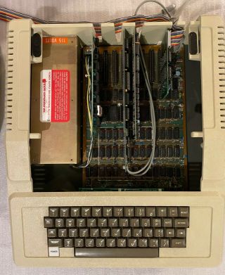 Vintage APPLE II Plus Computer with 2 Disk Drives and Reference Books. 3