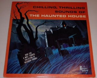 Walt Disney Chilling Thrilling Sounds Of The Haunted House Dq1257 Lp