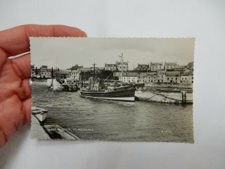 Harbour St Monance Fishing Industry Boat 1960s Vintage Postcard