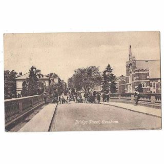 Evesham Bridge Street,  Old Postcard By Valentine Postally 1916