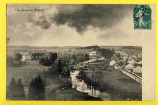 Cpa France Old Postcard 52 - Vue Générale De Condes (haute Marne)
