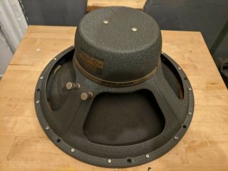 Vintage Altec Lansing 803 A 15 " Woofer The Voice Of Theatre