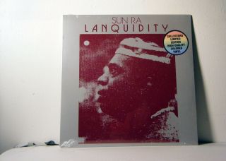 Sun Ra Arkestra Lp Lanquidity 1978 Philly Jazz Re Red Color Vinyl