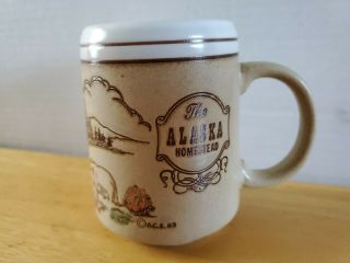 The Alaska Homestead A.  C.  E.  83 Coffee Tea Cup Mug Dated 1989 Ceramic