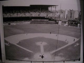 1937 Brooklyn Dodgers Ebbets Field Baseball Nyc Photo
