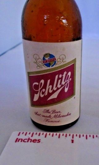 Vintage Schlitz Beer Bottle Salt and Pepper Shakers 2