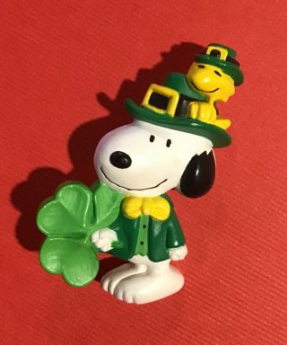 Vintage Hallmark Snoopy And Woodstock St Patrick 