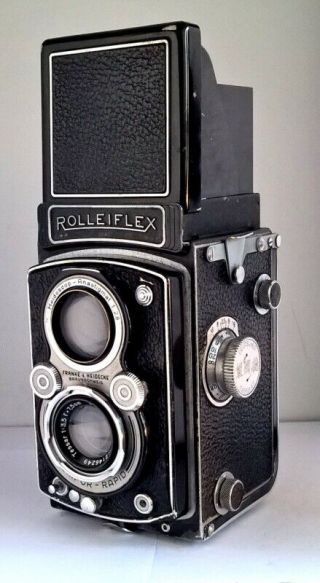 Rolleiflex Automat 6x6 - Model Rf 111a - Vintage Tlr In