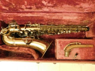 Vintage 1913 Conn Alto Saxophone - Good Playing