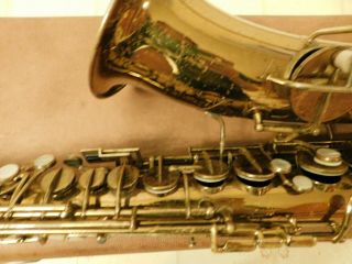 Vintage 1913 Conn Alto Saxophone - good playing 5
