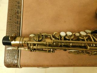 Vintage 1913 Conn Alto Saxophone - good playing 6
