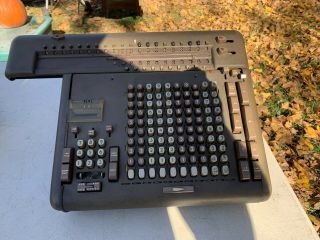 Friden Acg 10 Full Size Automatic Mechanical Calculator / Adding Machine - Vtg