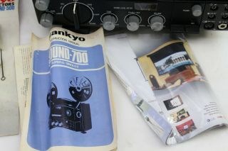 Vintage Sankyo Sound - 700 8 Single 8 Movie Film Projector 3