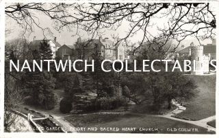 Awh Hutton Real Photo Sacred Heart Church & Gardens Old Colwyn