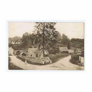 Teffont View In The Village,  Old Postcard By Rr Edwards,