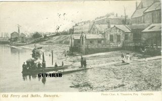 Old Ferry And Baths,  Runcorn Nr Widnes,  Warrington - Early View