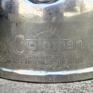 Vintage Coleman 249 Scout Lantern Australian Kerosene Lamp Light Pressure Old 3